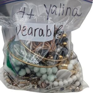 Jewelry Lot Yalina Wearable Over 4 Lbs Mixed Jewelry Mystery Bag